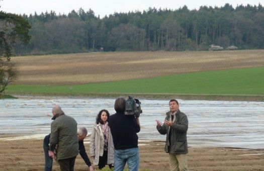 Hopfen, Bier und Spargel im italienischen Fernsehen